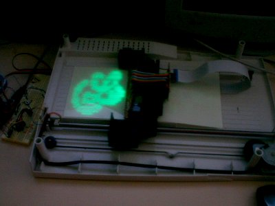 led-phosphorescent-printer